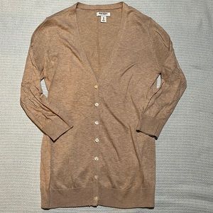 3/4 length sleeve Old Navy Tan Cardigan